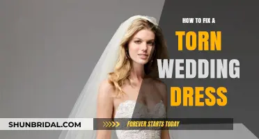 Mending a Torn Wedding Dress: Quick Fixes and Tips