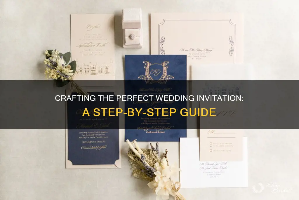 how to fix a wedding invitation