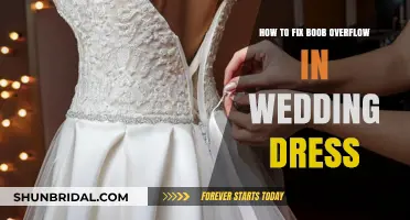 Wedding Dress: Avoid Boob Overflow, Stay Secure