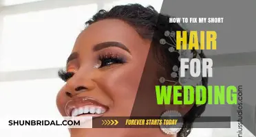 Elegant Short Hair Wedding Styles: Quick Fixes for Your Big Day