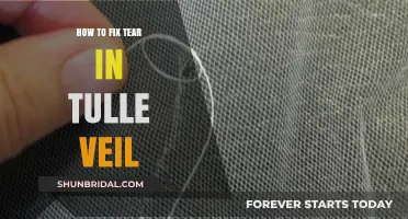 Repairing Your Tulle Veil: A Step-by-Step Guide to Fixing Tears