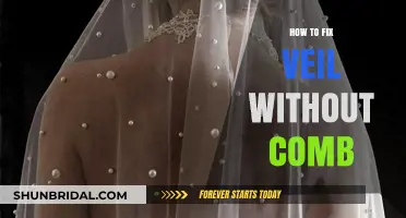 Creative Veil Fixes: Secure Your Bridal Veil Without a Comb