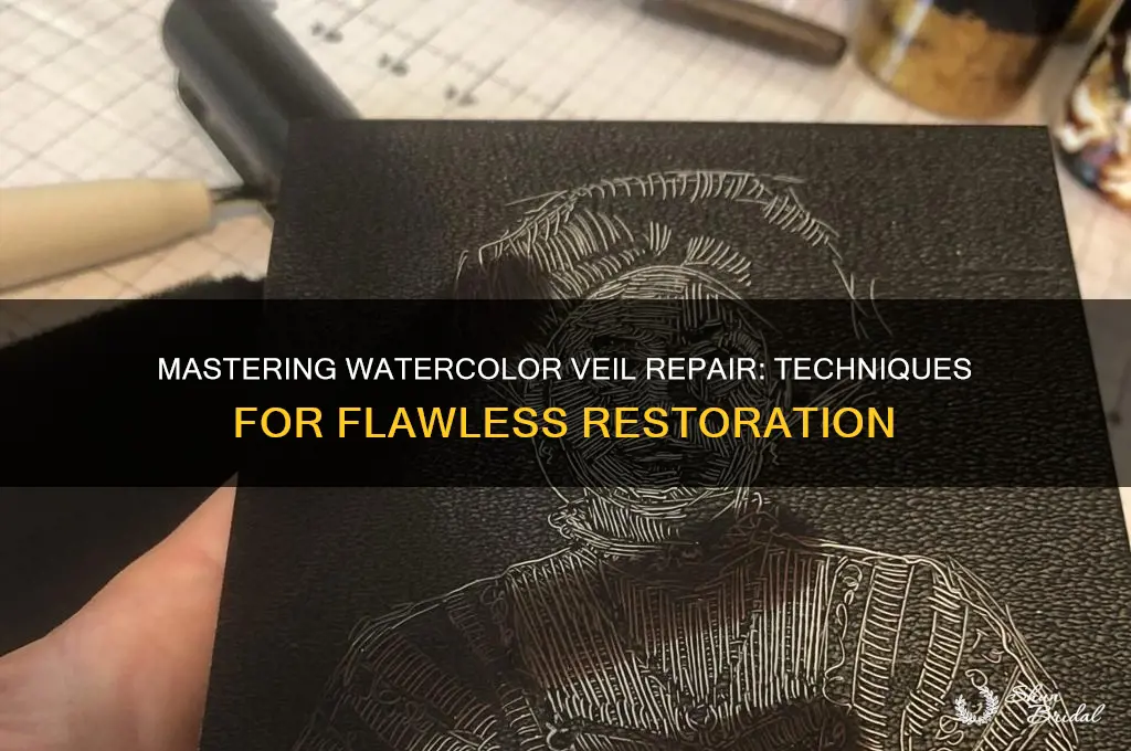 how to fix watercolor veil
