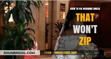 Wedding Dress Won't Zip? Quick Fixes to Save the Day!