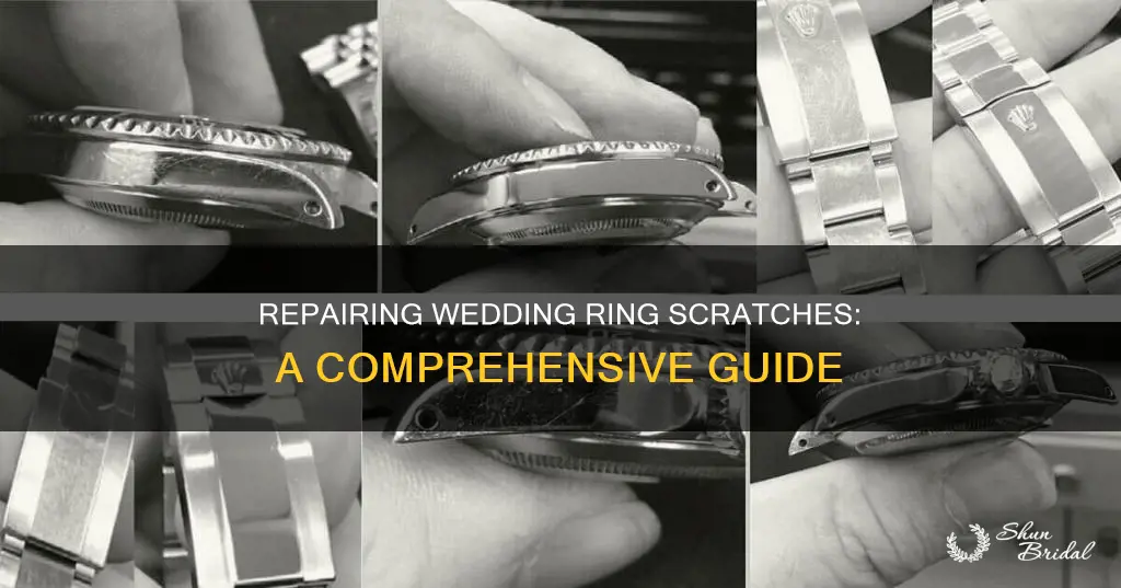how to fix wedding ring scratches