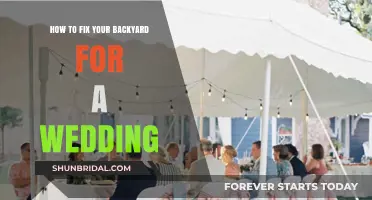 Transform Your Backyard: A Wedding-Ready Guide for the Perfect Celebration