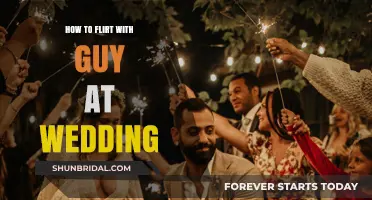 Wedding Flirting 101: Charming a Guy at the Reception