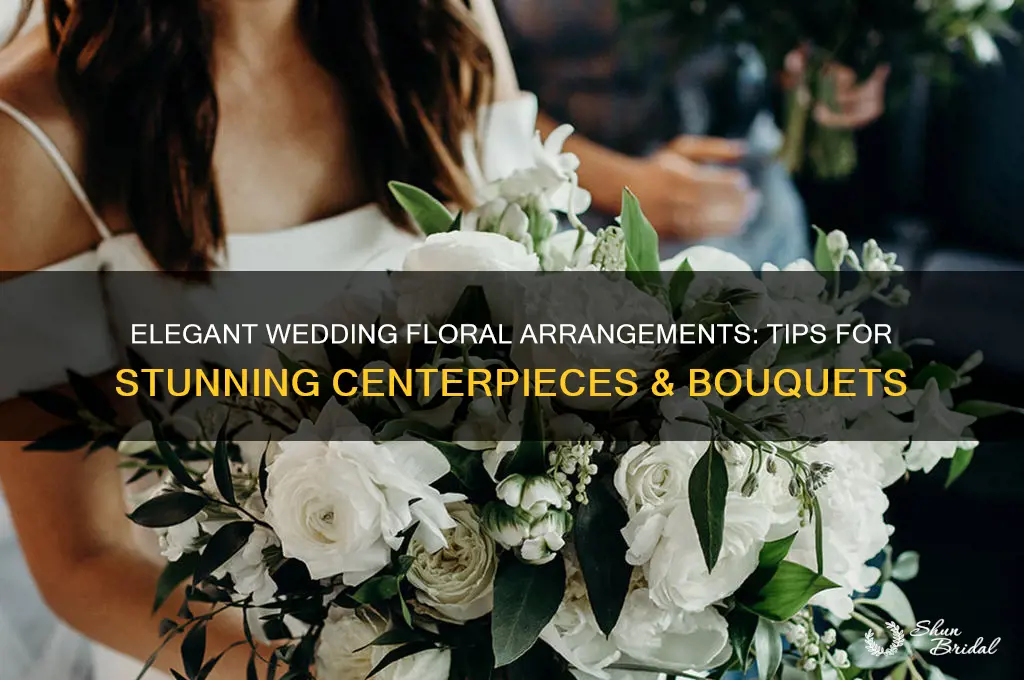 how to floral arrangements for weddings