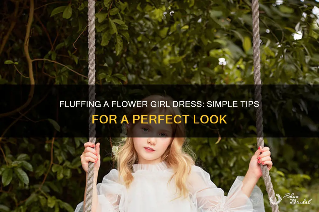how to fluffa flower girl dress