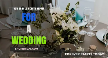 Elegant Napkin Folding Ideas for Your Dream Wedding Reception