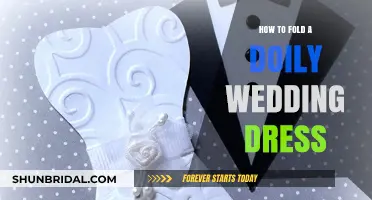 Folding a Doily Wedding Dress: A Step-by-Step Guide