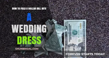 Dollar Bill Origami: Folding a Wedding Dress