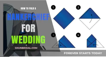 Elegant Hankerchief Folding Techniques for Your Perfect Wedding Day