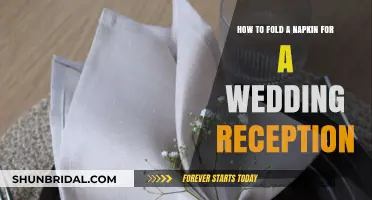 The Perfect Napkin Fold for Your Wedding Reception