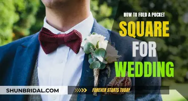 Folding a Pocket Square for Your Wedding: A Step-by-Step Guide