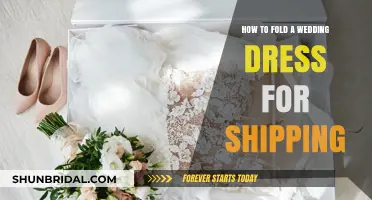 Folding Your Wedding Dress: A Step-by-Step Guide for Shipping