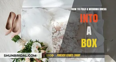 Folding Your Wedding Dress: Box Storage Tips