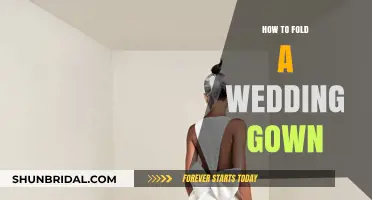 Mastering the Art of Folding Your Wedding Gown for Preservation
