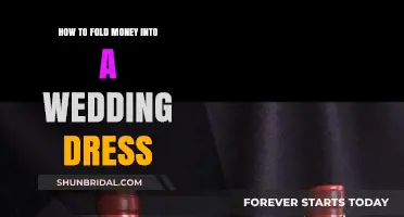 Folding Money: Create a Wedding Dress Masterpiece