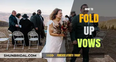 Mastering the Art of Folding Wedding Vows: A Step-by-Step Guide