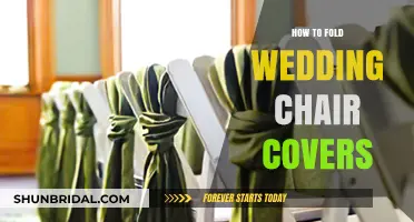 Mastering the Art of Folding Wedding Chair Covers: A Step-by-Step Guide