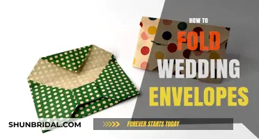 Elegant Envelope Folding: A Step-by-Step Guide for Wedding Invitations