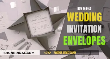 Folding Wedding Invitation Envelopes: A Step-by-Step Guide