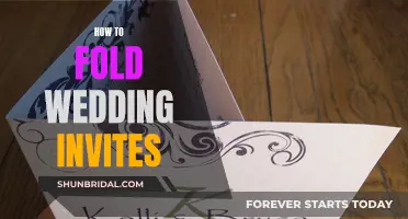 Folding Wedding Invites: A Step-by-Step Guide to Perfection