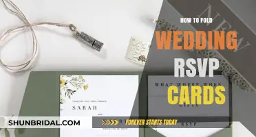 Elegant RSVP Card Folding Techniques for Your Perfect Wedding