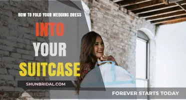 Packing Your Wedding Dress: Folding Techniques for Travel