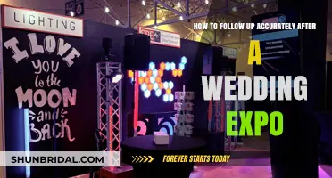 Mastering Post-Wedding Expo Follow-Ups: Tips for Accurate and Effective Engagement