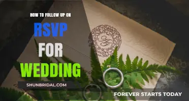 Tracking Wedding RSVPs: A Guide to Following Up