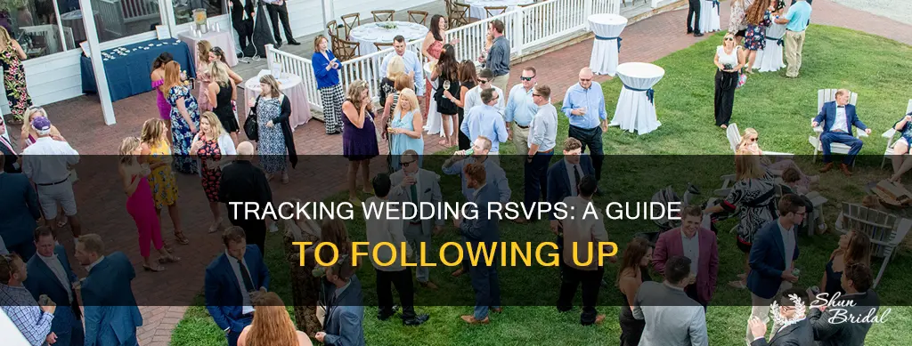 how to follow up on rsvp for wedding