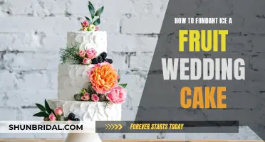 Fondant Icing Fruit Wedding Cake: A Step-by-Step Guide