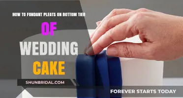 Mastering Fondant Pleats: A Guide to Wedding Cake Elegance