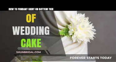 Master the Art of Fondant Skirt: A Guide to Wedding Cake Elegance