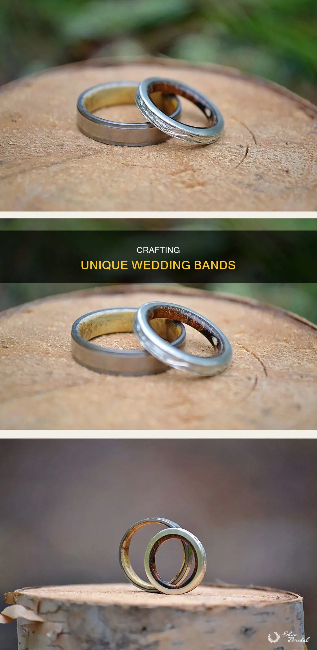 how to forge your own wedding bands