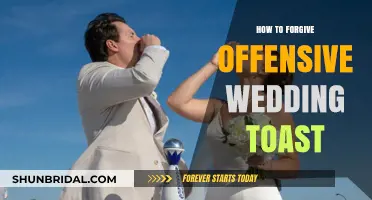 Healing After Hurtful Words: A Guide to Forgiving Offensive Wedding Toasts
