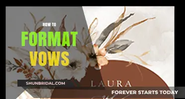 Crafting Perfect Wedding Vows: Essential Tips for Formatting Your Promises