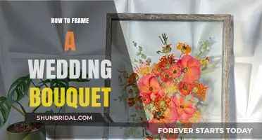 Elegant Preservation: Step-by-Step Guide to Framing Your Wedding Bouquet