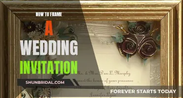 Framing Your Wedding Invite: A Simple Guide to Perfection