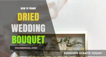 Preserving Memories: A Guide to Framing Your Dried Wedding Bouquet