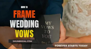 Crafting Wedding Vows: A Guide to Framing Your Promises