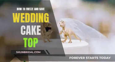 Preserving Your Wedding Cake Top: Freezing Tips for Couples