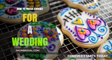Perfectly Preserved: Freezing Wedding Cookies for Freshness and Flavor