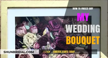 Preserve Your Wedding Memories: A Guide to Freeze-Drying Your Bouquet