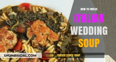 Perfectly Preserving Italian Wedding Soup: A Step-by-Step Freezing Guide