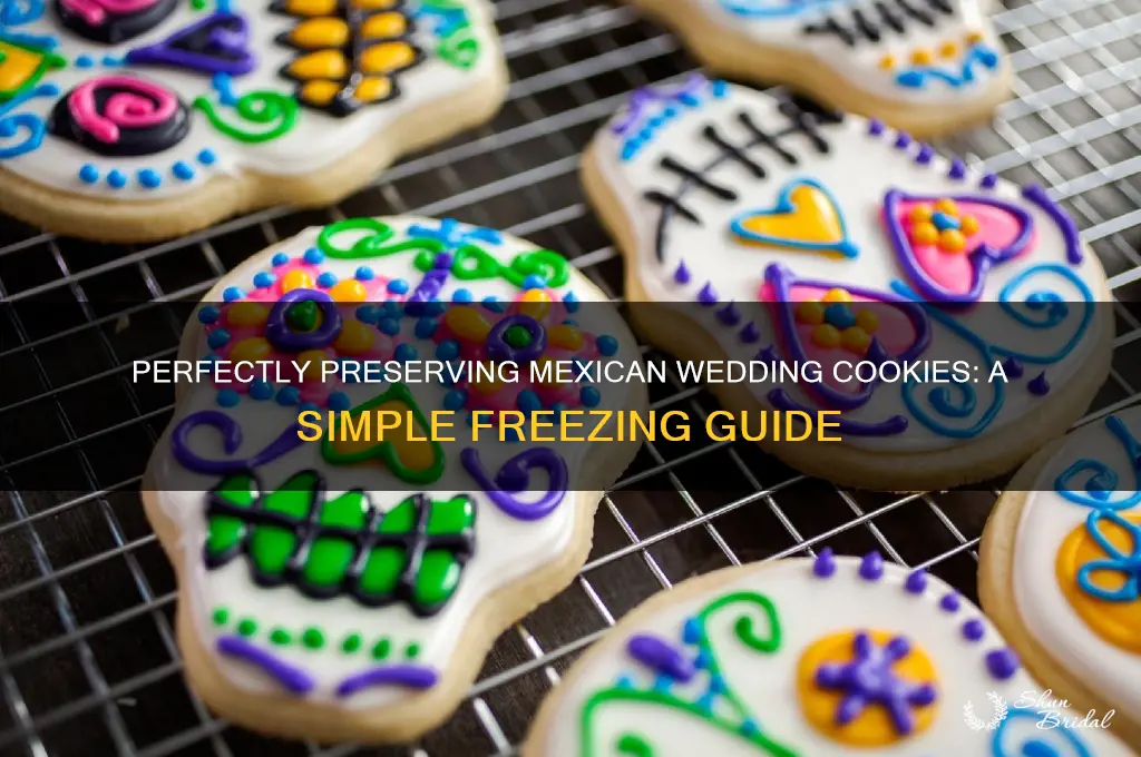 how to freeze mexican wedding cookies
