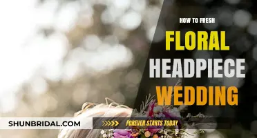 Crafting a Stunning Fresh Floral Headpiece for Your Wedding Day