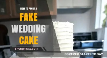 Master the Art of Frosting: Tips for a Realistic Fake Wedding Cake